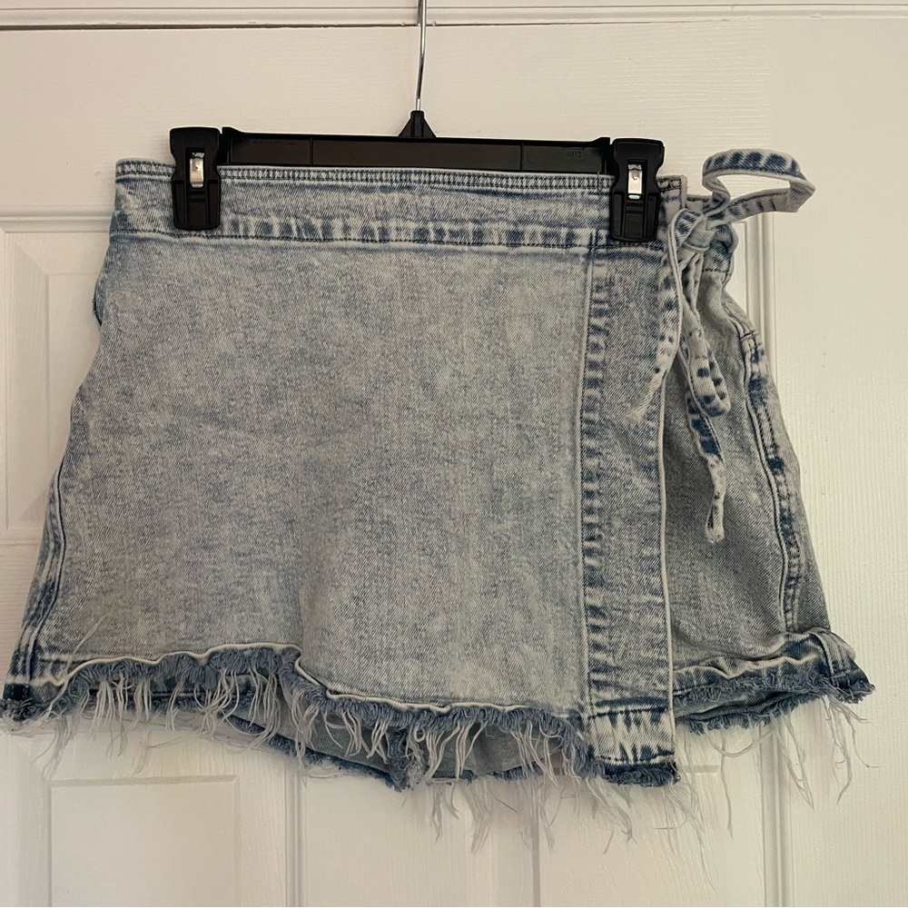 SO Blue Denim Shorts